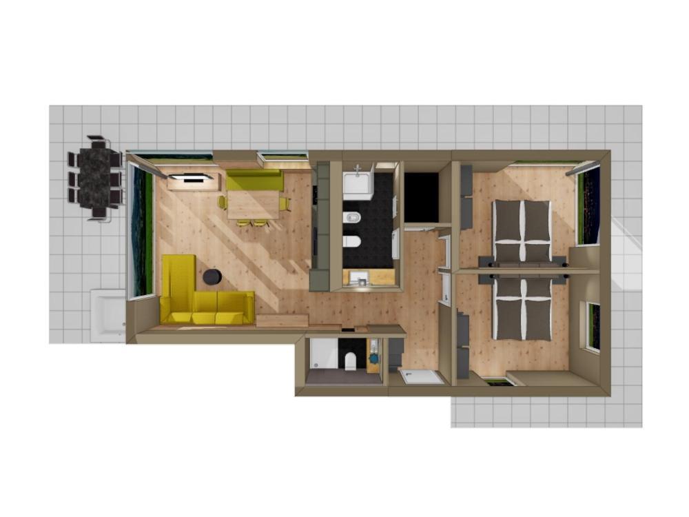 Rienz Alpine City Lofts Bruneck Exterior foto