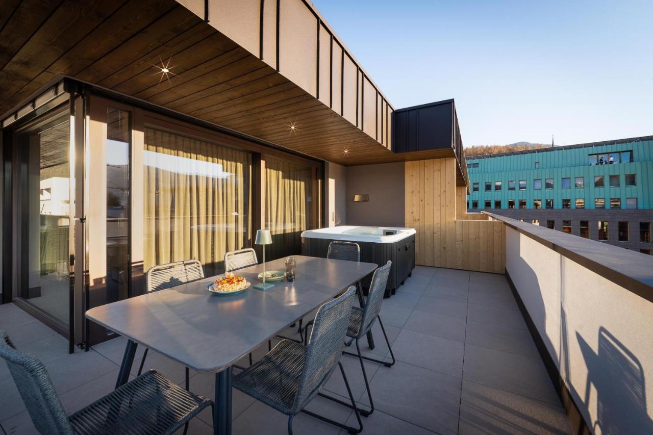 Rienz Alpine City Lofts Bruneck Exterior foto